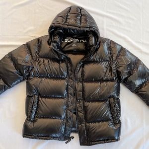 Tna Mr Super Puff coat men's black 2XL